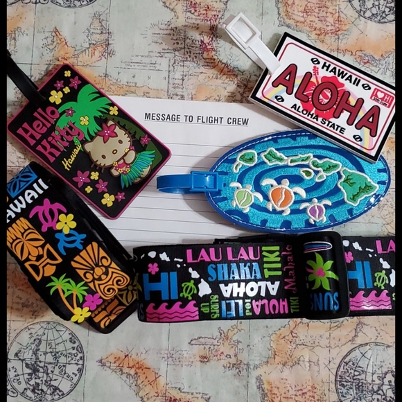 Hawai'i Accessories Hawaii Travel Packluggage Id Strapsread Poshmark